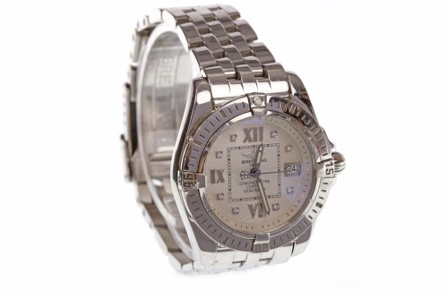 Lot 942 - LADY'S BREITLING COCKPIT STAINLESS STEEL...