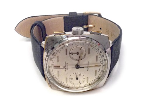 Lot 978 - GENTLEMAN'S BREITLING TOP TIME STAINLESS STEEL...