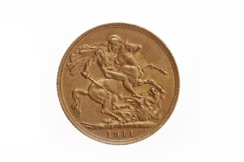 Lot 502 - GOLD SOVEREIGN DATED 1911