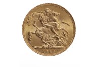 Lot 527 - GOLD SOVEREIGN DATED 1913