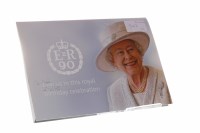 Lot 547 - THE 90TH BIRTHDAY OF HER MAJESTY THE QUEEN £5...