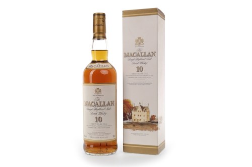 Lot 1039 - MACALLAN 10 YEARS OLD Active. Craigellachie,...