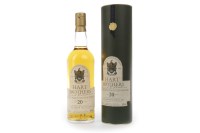 Lot 1073 - GLEN MHOR 1976 HART BROTHERS AGED 20 YEARS...