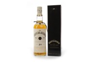 Lot 1086 - BRUICHLADDICH AGED 21 YEARS Active....