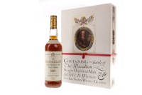 Lot 1120 - MACALLAN 1974 AGED 18 YEARS JACOBITE GLASS SET...