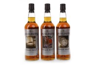 Lot 1211 - HAZELBURN AGED 8 YEARS - FIRST EDITION (3)...