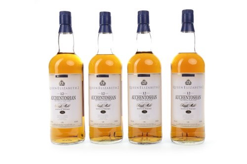 Lot 1267 - AUCHENTOSHAN QUEEN ELIZABETH II AGED 12 YEARS...
