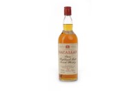 Lot 1281 - MACALLAN 15 YEARS OLD 70° PROOF Active....
