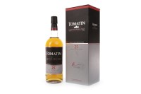 Lot 1299 - TOMATIN AGED 25 YEARS Active. Tomatin,...