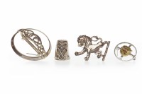 Lot 90 - GROUP OF VARIOUS SILVER AND OTHER JEWELLERY...