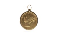 Lot 513 - GOLD SOVEREIGN DATED 1874 in a pendant mount,...
