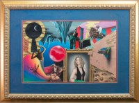 Lot 142 - * CHRIS PARSONS, THE DARK ROOM watercolour on...