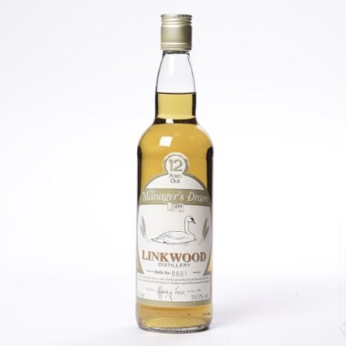 Lot 1289 - LINKWOOD 12 YEARS OLD MANAGER'S DRAM Single...