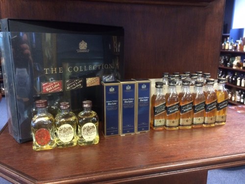 Lot 1328 - JOHNNIE WALKER THE COLLECTION (4 bottles)...