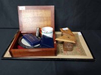 Lot 40 - GROUP OF COLLECTABLES including a silver...
