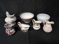 Lot 84 - LOT OF 19TH CENTURY AND LATER JUGS AND...