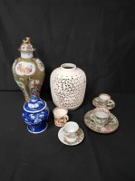 Lot 87 - LATE 19TH CENTURY CHINESE FAMILLE ROSE LIDDED...
