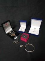 Lot 108 - LOT OF VARIOUS JEWELLERY including a gold...