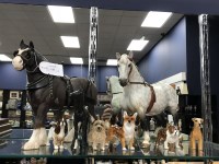 Lot 111 - LOT OF HORSE AND OTHER ANIMALS FIGURES...