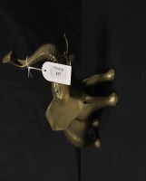 Lot 117 - LOT OF BRASS ANIMAL AND OTHER FIGURES