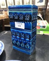 Lot 119 - BITOSSI STYLE VASE along with two further...