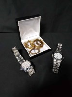 Lot 132 - LOT OF COSTUME JEWELLERY including watches