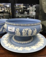 Lot 140A - LARGE COLLECTION OF WEDGWOOD JASPER WARE