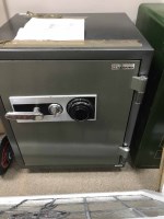 Lot 200 - COMBINATION SAFE also with key lock mechanism