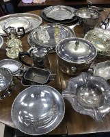 Lot 219 - LOT OF SILVER PLATED ITEMS