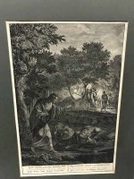 Lot 250 - THREE BIBLICAL SUBJECT ENGRAVINGS AFTER ARNOLD...