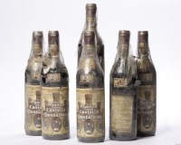 Lot 1370 - SPANNA CANTINA CASTELLO di MONTALBANO 1968 (6)...
