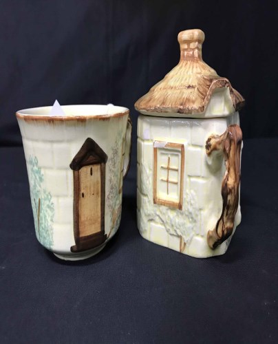 Lot 468 - KEELE ST. POTTERY TEA SERVICE