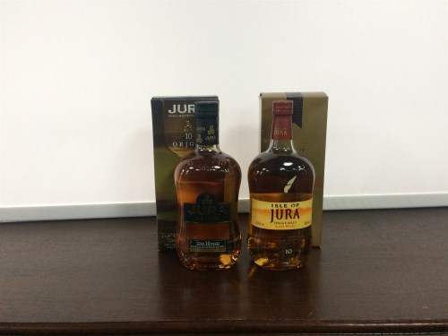 Lot 13 - JURA AGED 10 YEARS (2) Active. Craighouse,...