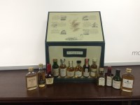 Lot 16 - THIRTEEN WHISKY MINIATURES To include:...