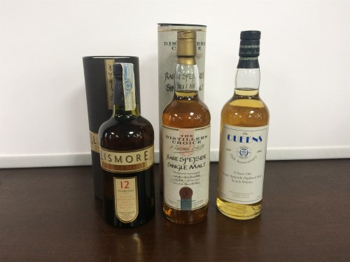 Lot 39 - LISMORE 12 YEARS OLD Highland Single Malt...