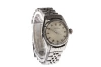 Lot 763 - LADY'S ROLEX OYSTER PERPETUAL STAINLESS STEEL...