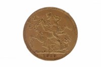 Lot 501 - GOLD SOVEREIGN DATED 1910