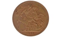 Lot 503 - GOLD SOVEREIGN DATED 1898