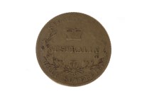 Lot 529 - GOLD AUSTRALIAN HALF SOVEREIGN DATED 1866,...