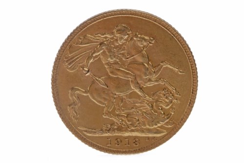 Lot 537 - GOLD SOVEREIGN DATED 1913