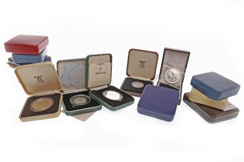 Lot 563 - COLLECTION OF VARIOUS SILVER AND SILVER PROOF...