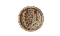Lot 575 - GOLD HALF SOVEREIGN DATED 2002