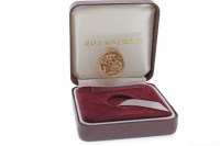 Lot 587 - UNITED KINGDOM GOLD PROOF HALF SOVEREIGN DATED...