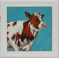Lot 2171 - LYNNE JOHNSTONE HENRIETTA oil on board, signed...