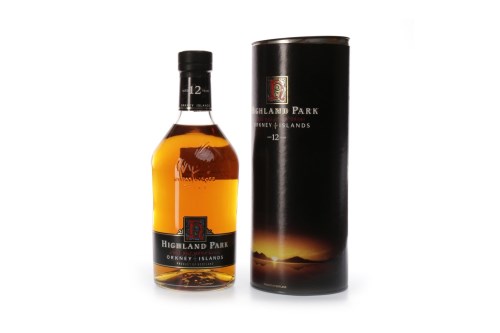 Lot 1025 - HIGHLAND PARK AGED 12 YEARS - ONE LITRE Active....