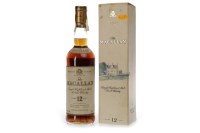 Lot 1077 - MACALLAN 12 YEARS OLD Active. Craigellachie,...
