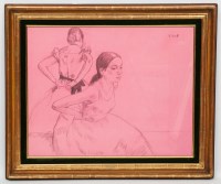 Lot 2247A - * FRANCOIS GALL (1912 - 1987), STUDY OF...