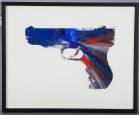 Lot 2249 - * DAMIEN HIRST (BRITISH b.1965), PISTOL unique...