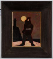 Lot 2291 - * DONALD MCLEOD MIDNIGHT oil on canvas board,...