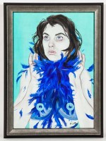 Lot 2217 - ROSIE DAHLSTROM, OCYPETE THE FOUL oil on board,...